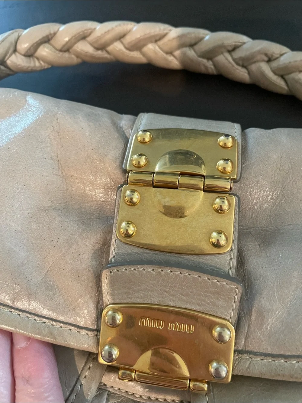 Miu Miu Matelassé  2 way bag